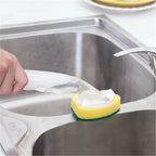 Dish Washing Tool Soap Dispenser Handle Refillable Bowls Pans Cups Cleaning Sponge Brush for Kitchen Clean Tools