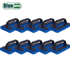 Household Sponge Scouring Pads with Handle Kitchen Sink Scrubber Pot Brush for Daily Cleaning and Cooking Tools