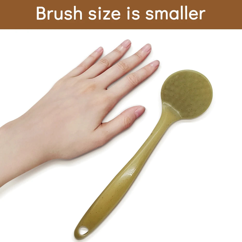 1/3/10pcs long handle pot brush, compact kitchen cleaning brush, dishwashing brush, cookware brush (mixed colors)