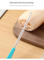 Blade Knife Cleaner Bowl Pot Washing Tool Cleaning Scrubbing Brush Ideal for Thermomix TM5 TM6 TM31 Food Mixer Monsieur Cuisine