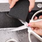 1/2/4/6/8Pcs Emery Sponge Pot Brush for Removeing Rust Descaling Magic Clean Pan Dishes Sharpen Rub Brush Home Kitchen Gadget