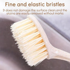 1/3/10pcs long handle pot brush, compact kitchen cleaning brush, dishwashing brush, cookware brush (mixed colors)