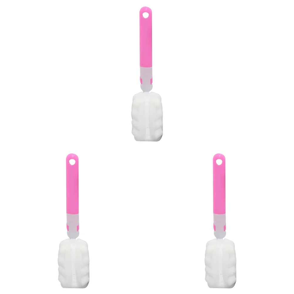 20/30cm Bottle Cleaning Brush Long Handle Soft Sponge Brush Water Bottle Glass Cup Washing Cleaner Tool For Bottle Vacuum Flasks