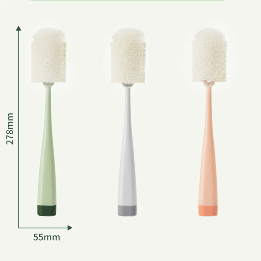 Bottle Washer,Long Handle Cup Brush,Cleaner Removable Cups Scrubber Washing Sponge Cleaning Brush,For Home Kitchen Cleaning Tool