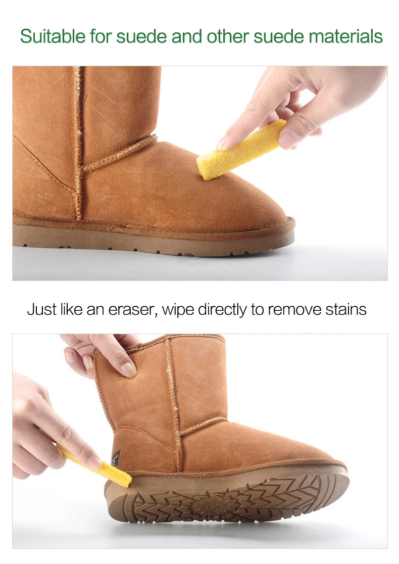New Rubber Eraser Nubuck Leather Stain Cleaner Tools For Cleaning Shoes Snow Boots Shoe Brush Faux Suede Rubber Shoes