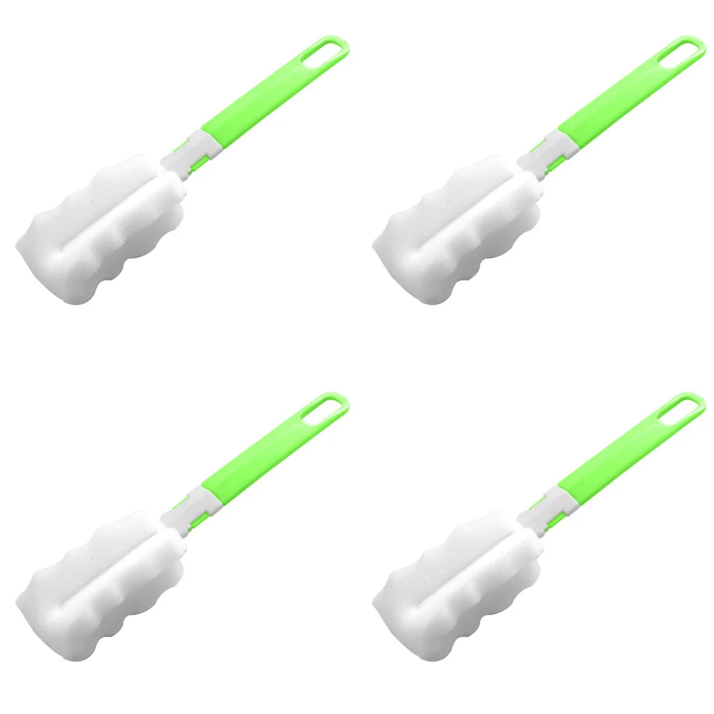 20/30cm Bottle Cleaning Brush Long Handle Soft Sponge Brush Water Bottle Glass Cup Washing Cleaner Tool For Bottle Vacuum Flasks