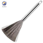 304 Stainless Steel Cleaning Brush | Efficient Scrubber With Hanging Loop, Durable Metal Pot Clean Tool
