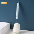 New Nordic-style Cup Brush Long-handled Sponge Cup Brush Detachable and Replaceable Head Baby Bottle and Thermos Cup Clean Brush