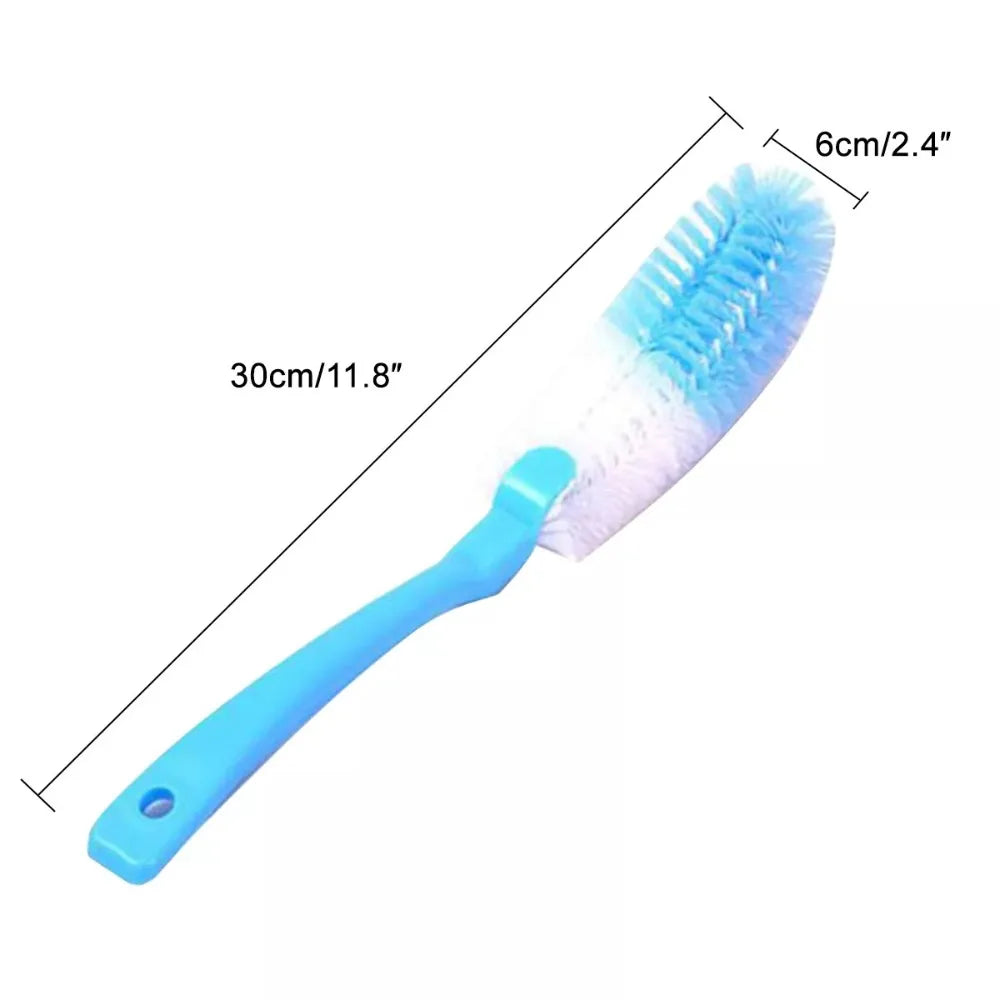 Creative Plastic Cleaning Brush Multi-function Stain Removal Water Bottle Cleaning Brush Soft Pot Cup Long Handle Brush