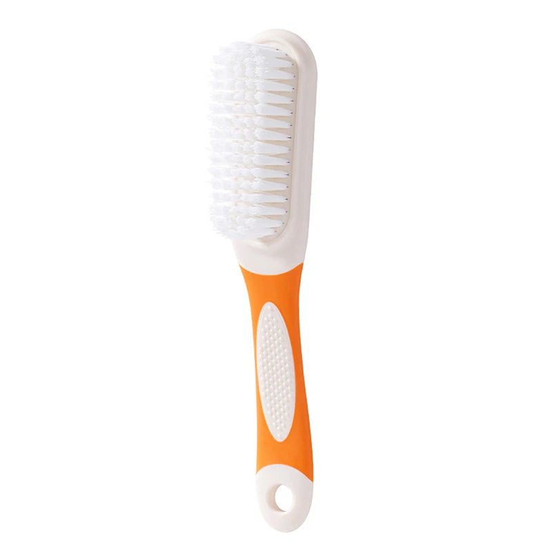 Long Handle Scrubbing Brush Soft Bristle Laundry Clothes Shoes Scrub Brush Portable Plastic Cleaning Brush For Kitchen Bathroom