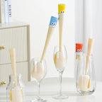 1set Bottle Brush Cup Scrubber Pacifier Bottle Brush Set Sponge Long Handle for Drink Bottle Glass Cup Brush Cleaning Tool