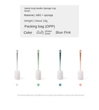 Cup Brush Cup Clean Long Handle Milk Bottle Brush No Dead Angle Remove Tea Stain Sponge Small Brush #2874