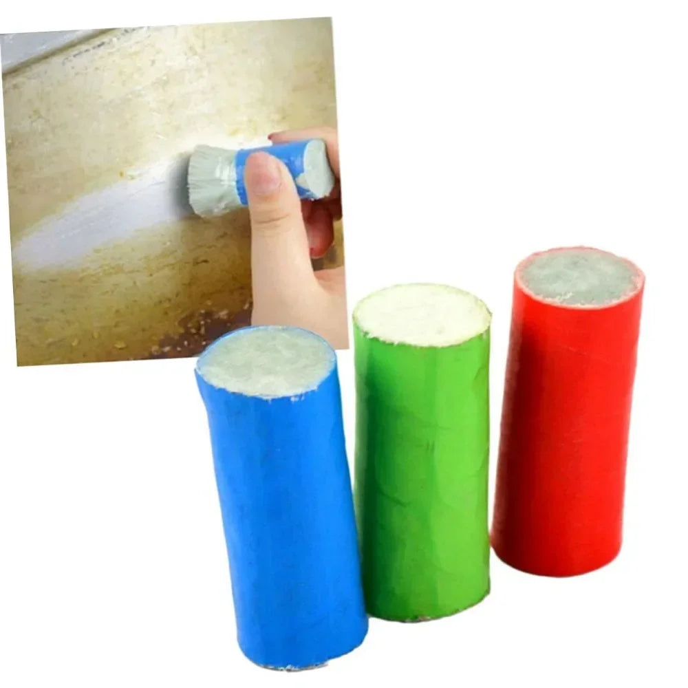 Stick Stainless Steel Cleaning Brush Kitchen Cleaning Accessories Metal Pot Brush Kitchen Clean Gadget Random Color