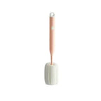 Household sponge head cleaning cup brush long handle thermos brush set washing tea cup bottle cleaning brush