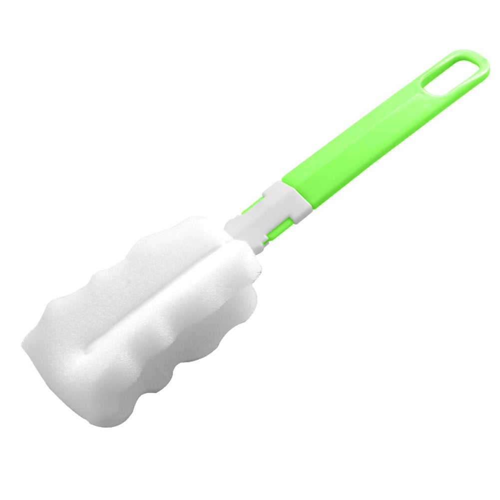20/30cm Bottle Cleaning Brush Long Handle Soft Sponge Brush Water Bottle Glass Cup Washing Cleaner Tool For Bottle Vacuum Flasks