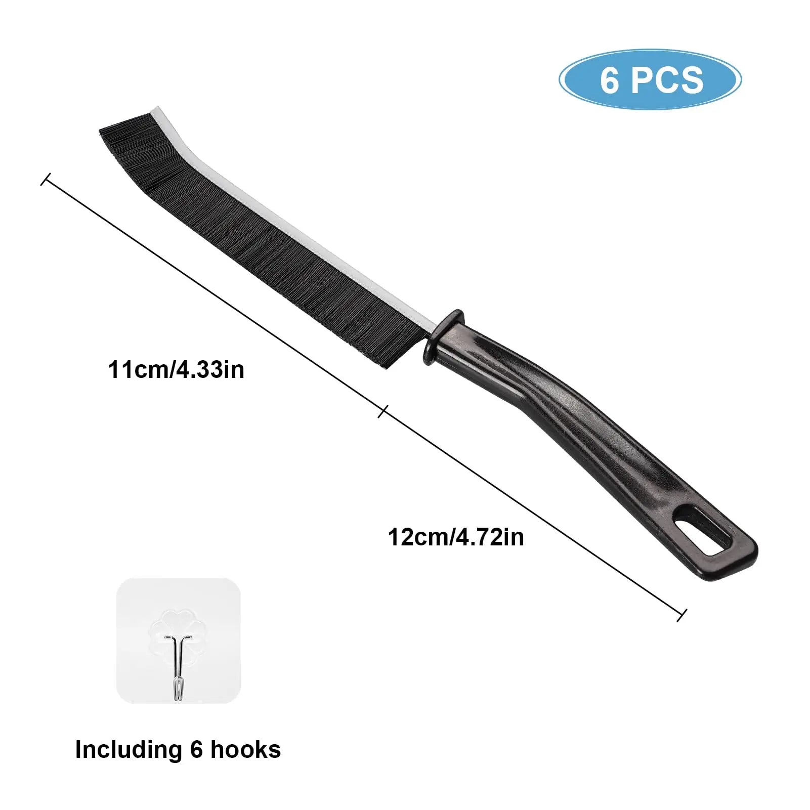 5/8/13 Kitchen Cleaning Brush Set,Deep Clean Gas Stove Brass Brush Gap Cleaning Brushes for Small Spaces,Window, Bathroom