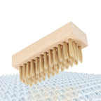Useful Wood Handle Shoe Brush Polish Brush Plastic Hair Soft Pig Hair Brush Sneaker Shoe Cleaning Brush Laundry Brush