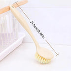 1/3/10pcs long handle pot brush, compact kitchen cleaning brush, dishwashing brush, cookware brush (mixed colors)