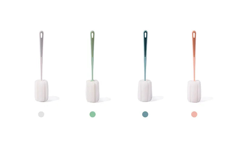 2874 Cup Scrub Brush Bottle Wine Cup  Kettle Cup Clean Long Handle Wash Bottle Brush Remove Coffee Tea Stains Sponge Brush