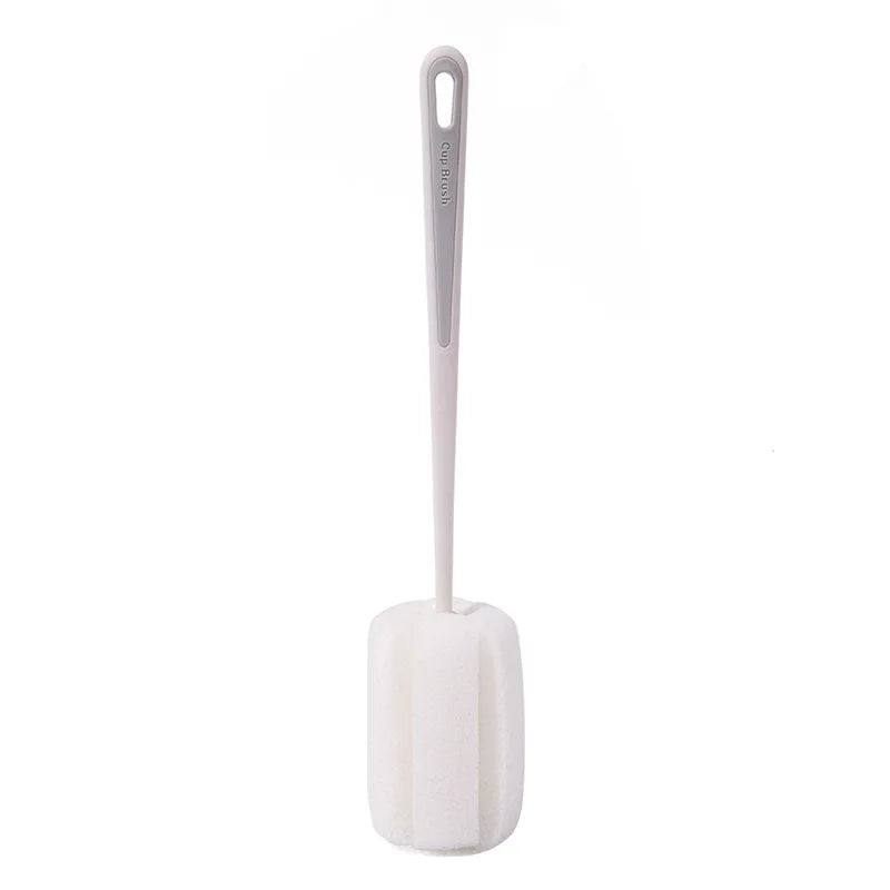 Cup Brush Cup Clean Long Handle Milk Bottle Brush No Dead Angle Remove Tea Stain Sponge Small Brush #2874