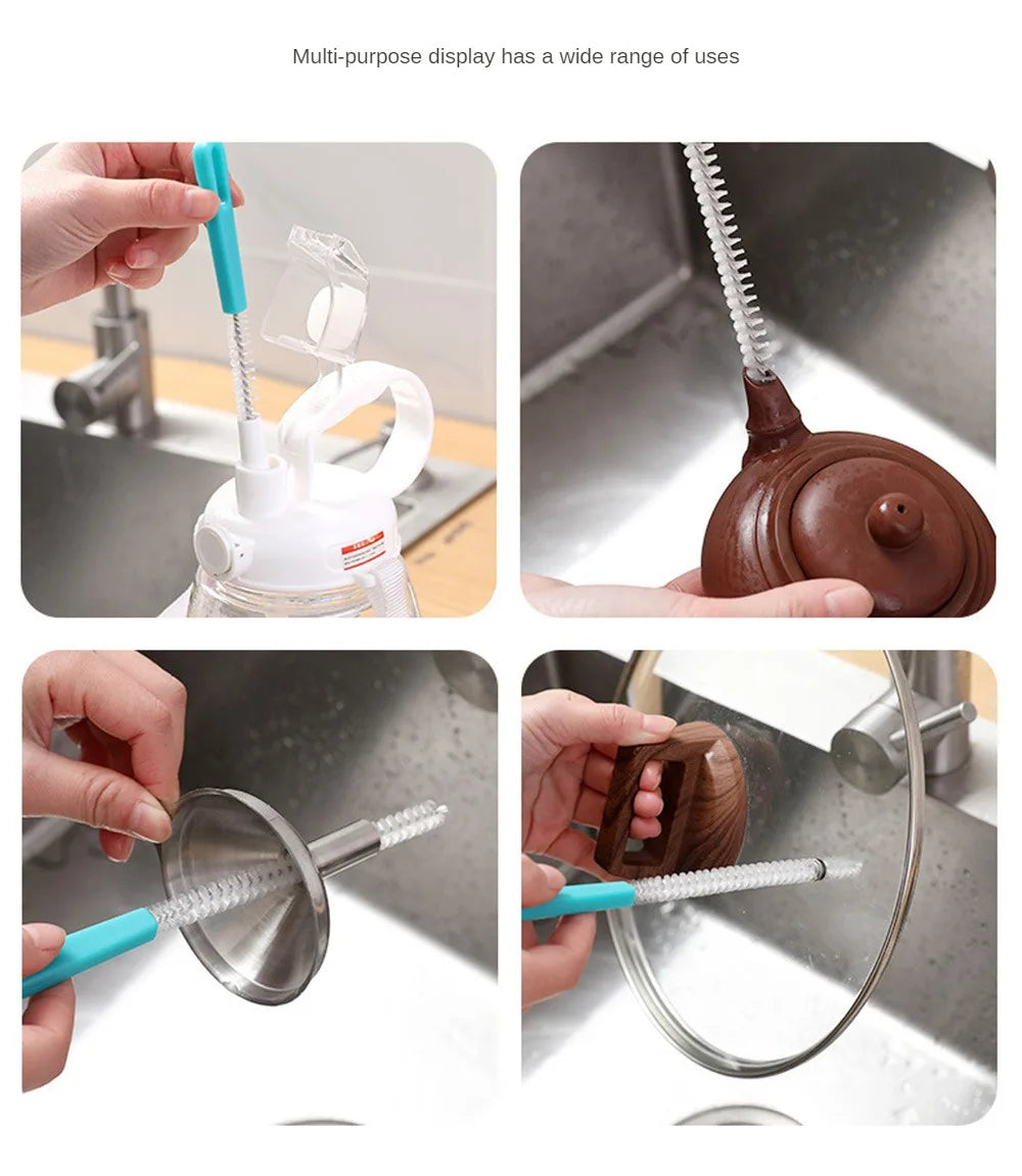 Blade Knife Cleaner Bowl Pot Washing Tool Cleaning Scrubbing Brush Ideal for Thermomix TM5 TM6 TM31 Food Mixer Monsieur Cuisine