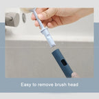 Removable Long Handle Soft Sponge Brush Kitchen Washing Cleaning Tool For Coffee Drink Wineglass Bottle Glass Cup Brush