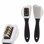 Fluffy Suede Shoe Cleaning Brush - Soft Brush for Sneakers And Leather Interior - Suede Nubuck Boots Shoe Brush Cleaning Tools