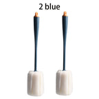 2pcs Long Handle Brush For Glass Cup And Milk Bottle Cleaning High Elastic Sponge Brushs Kitchen Washing Tools Accessories 26cm