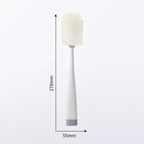 Bottle Washer,Long Handle Cup Brush,Cleaner Removable Cups Scrubber Washing Sponge Cleaning Brush,For Home Kitchen Cleaning Tool