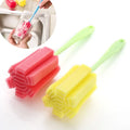 2Pcs Sponge Brush Water Bottle Glass Cup Washing Cleaner Tools Baby Bottle Brush Kitchen Cleaning Tool Specialty Tool