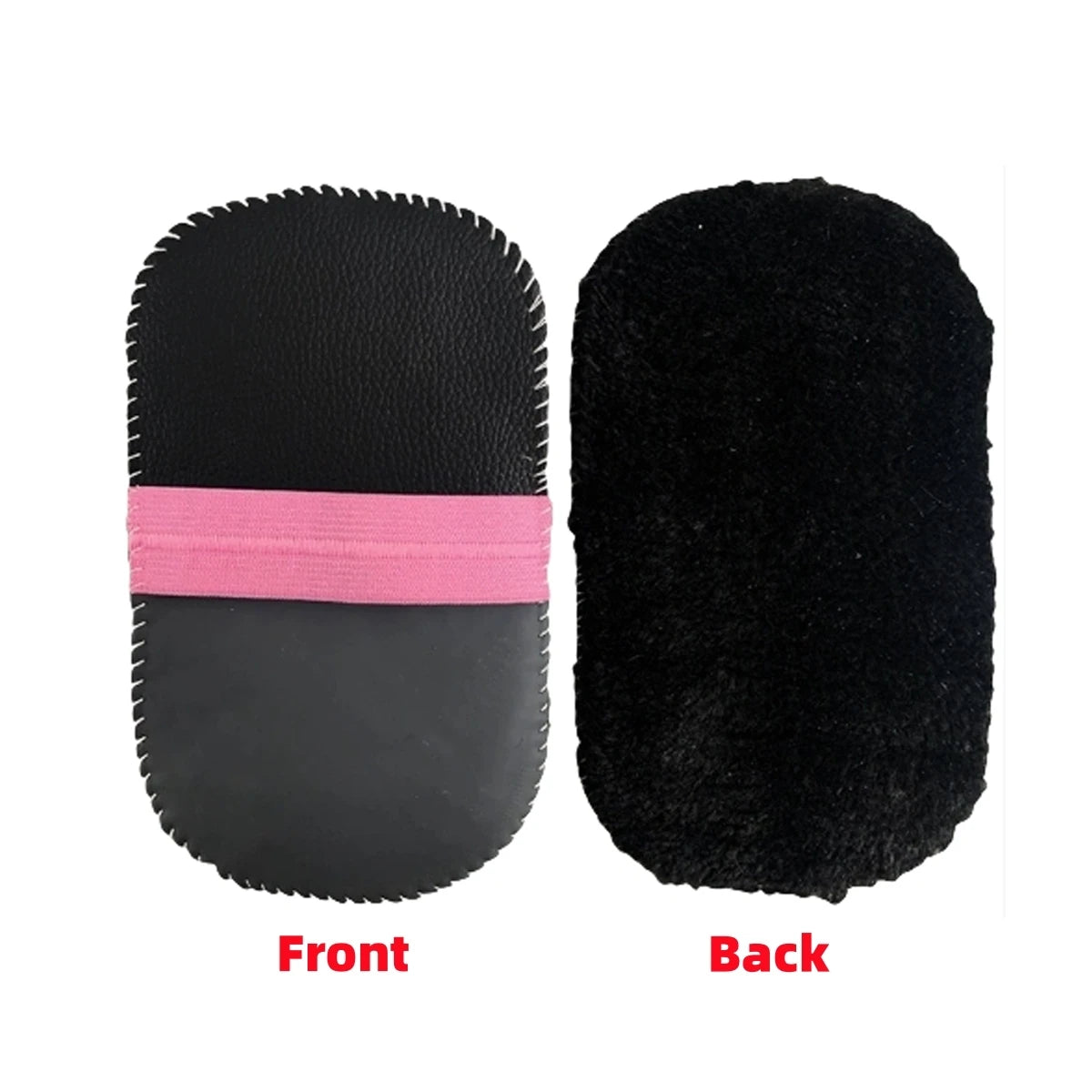 Horsehair Shoe Brush and Multifunctional Portable Plush Shoe Cloth Kit Wooden Handle Leather Car Shoe Cleaning Polishing 1 set