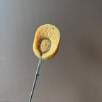 304 Stainless Steel Long Handle Replaceable Sponge  Natural Wood Pulp Cotton Sponge Cup Brush Sponge Bottle Cleaning Brush