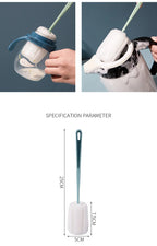 2874 Cup Scrub Brush Bottle Wine Cup  Kettle Cup Clean Long Handle Wash Bottle Brush Remove Coffee Tea Stains Sponge Brush