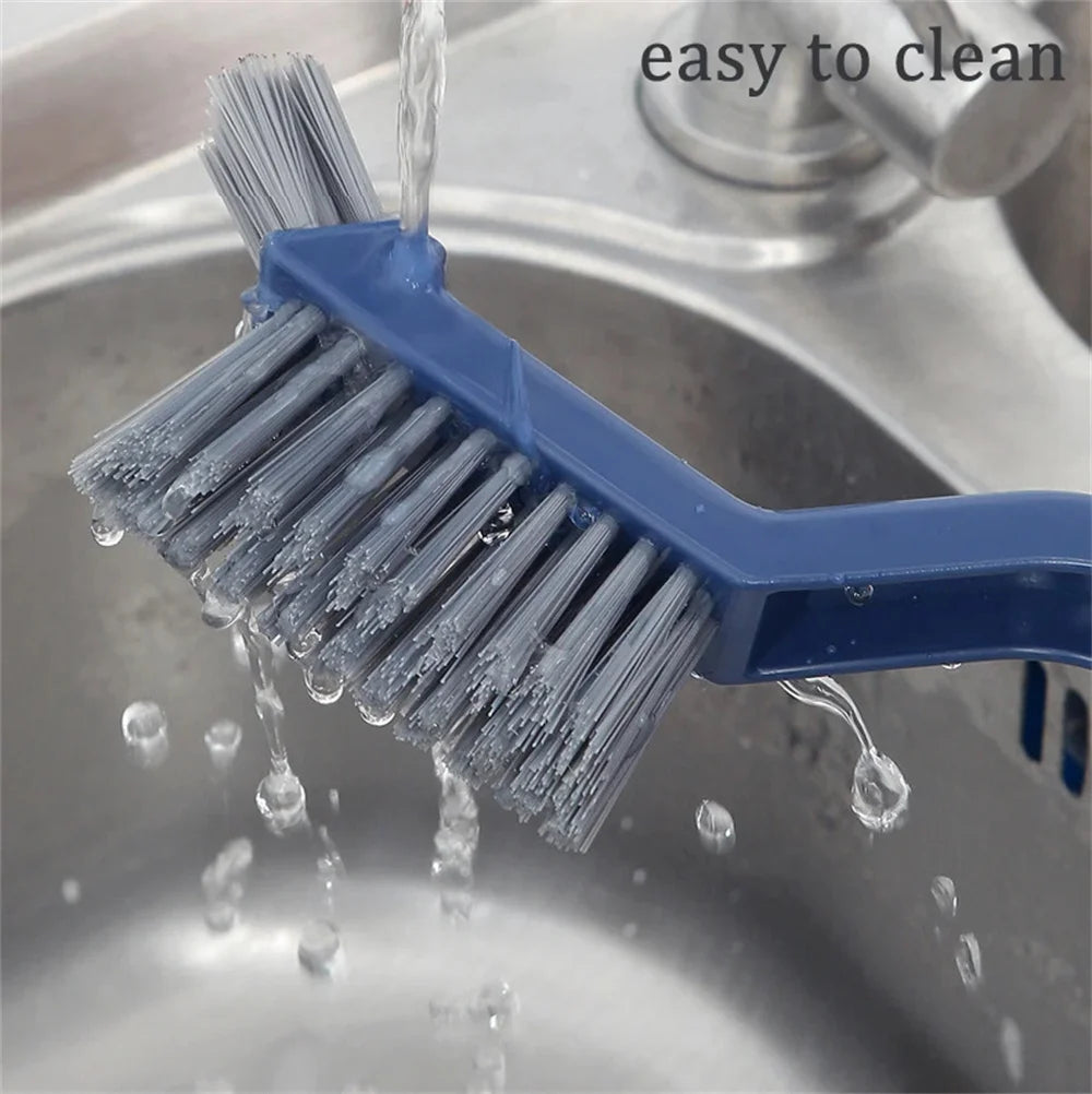Multipurpose Bathroom Tile Floor Gap Cleaning Brush Window Groove Hand Cleaning Brush Household Wall Corner Kitchen Tool