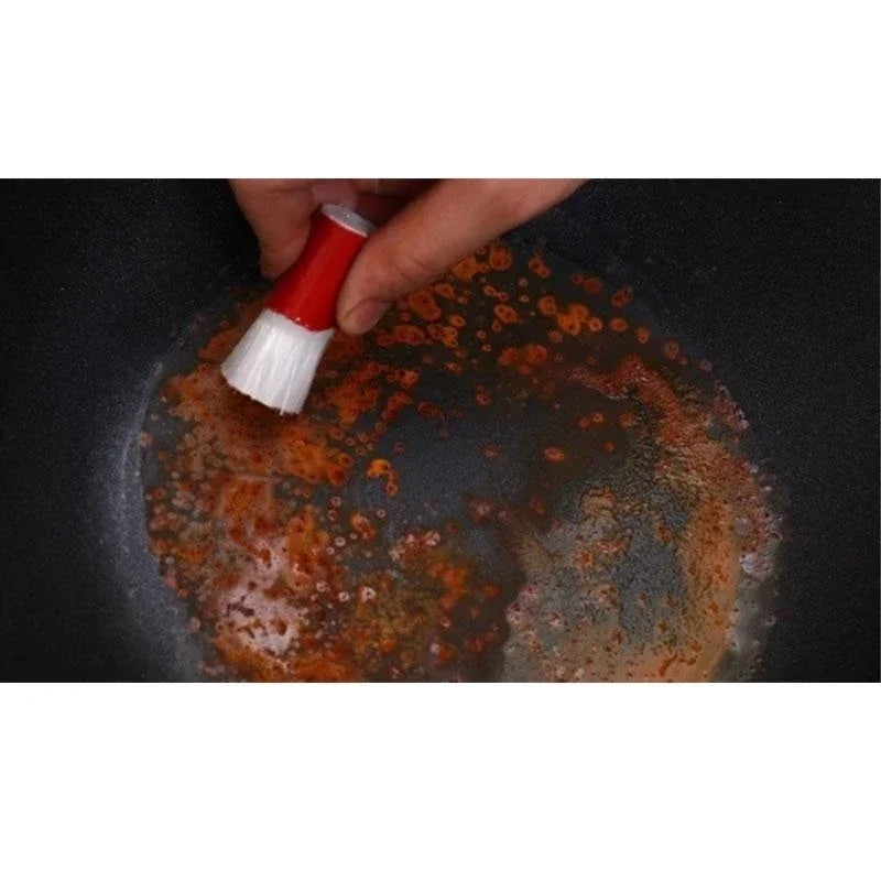 Stick Stainless Steel Cleaning Brush Kitchen Cleaning Accessories Metal Pot Brush Kitchen Clean Gadget Random Color