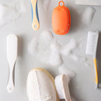 Long Handle Scrubbing Brush Soft Bristle Laundry Clothes Shoes Scrub Brush Portable Plastic Cleaning Brush For Kitchen Bathroom