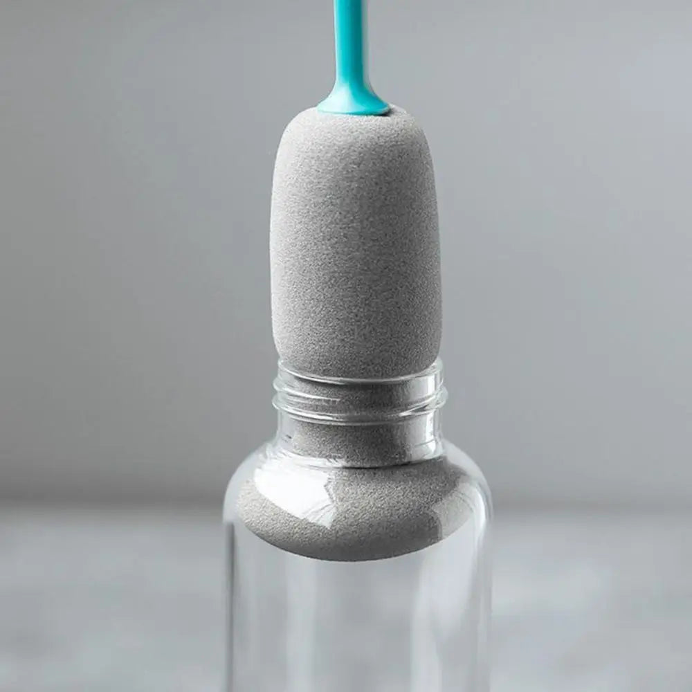 Long Handle Sponge Cup Brush Thermal Cup Scrubber Glass Bottle Clean Tools Drink Wineglass Glass Cup Cleaning Brush