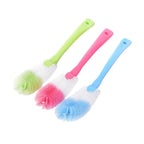 Creative Plastic Cleaning Brush Multi-function Stain Removal Water Bottle Cleaning Brush Soft Pot Cup Long Handle Brush