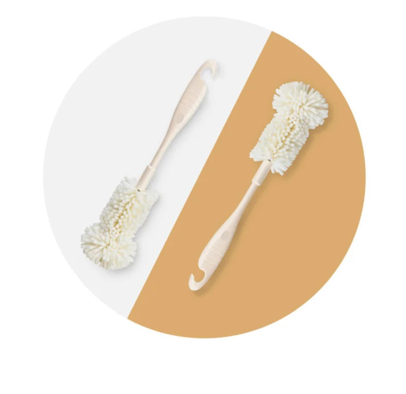 GIANXI Sponge Brush Cup Scrubber Glass Cleaner Kitchen Cleaning Tool Long Handle Drink Wineglass Bottle Household