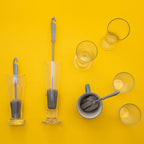 Cup Bottle Brush Long Handle Cup Brush Sponge Cleaning Brush Kitchen Household Small Brush #2493