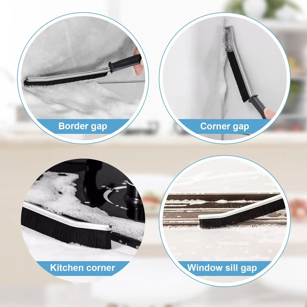 5/8/13 Kitchen Cleaning Brush Set,Deep Clean Gas Stove Brass Brush Gap Cleaning Brushes for Small Spaces,Window, Bathroom