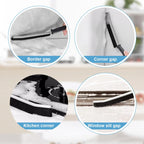 5/8/13 Kitchen Cleaning Brush Set,Deep Clean Gas Stove Brass Brush Gap Cleaning Brushes for Small Spaces,Window, Bathroom