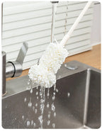 GIANXI Sponge Brush Cup Scrubber Glass Cleaner Kitchen Cleaning Tool Long Handle Drink Wineglass Bottle Household