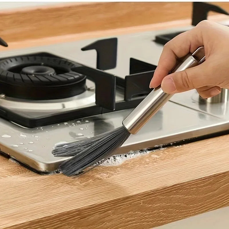 1/2Pcs hanging stainless steel pot brush keyboard brush multi-purpose brush, portable and reusable