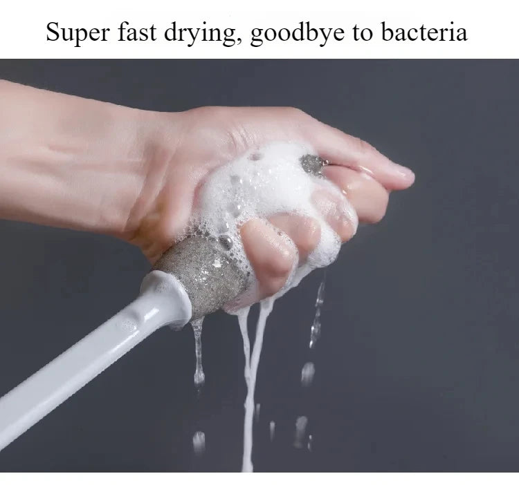 1pc Long handled sponge brush Bottle washing brush Can be hung Cup brush Quick drying No dead corners Kitchen utensils