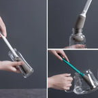 Long Handle Sponge Cup Brush Thermal Cup Scrubber Glass Bottle Clean Tools Drink Wineglass Glass Cup Cleaning Brush