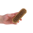 1PC Handle Dashboard Details Polishing And Cleaning Brush Horse Hair Wood Brush Leather Shoe Care And Cleaning Shoe Brush